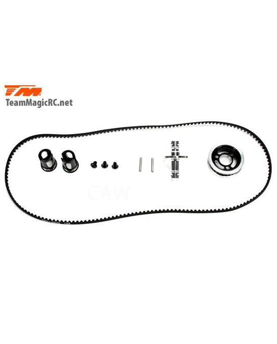 28T Aluminium Rear Solid Axle -  K2154