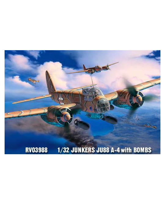 1- 32 JUNKERS JU88 A- 4 with BOMBS -  RV03988