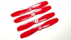 Indestructible 5045 V2 Bullnose Props Red -  5045RED