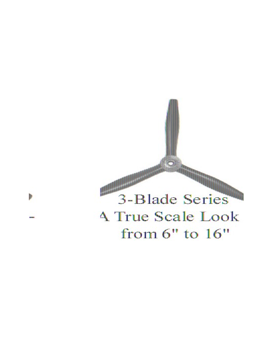 MASTER AS PROP 3 BLADE 12- 6 -  13- T1260