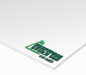 Styrene White Sheet 15X29CM X2MM (1) -  May- 80-building-materials-Hobbycorner