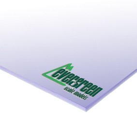 Styrene Clear Sheet 15X29CM X.38MM (2) -  May- 07-building-materials-Hobbycorner