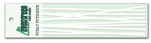 Styrene White Strips .75X6.3mm(10) -  5- 139-building-materials-Hobbycorner