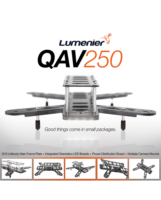 The QAV250 Airframe  Mini FPV Quadcopter -  1475