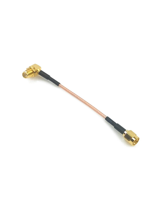 10cm 90 Degree SMA Female to SMA Male RG316 Cable -  1779