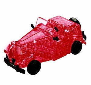 Red Classic Sports Car -  5824-model-kits-Hobbycorner