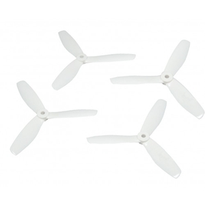 Indestructible 5045 Tri- Blade V2 -  White -  T5045V2- WHITE-drones-and-fpv-Hobbycorner