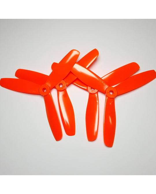 Indestructible 5045 Tri- Blade V2 -  Orange -  T5045V2- ORANGE