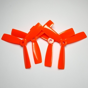Indestructible 4045 Tri- Blade Bullnose -  Orange -  T4045BN- ORANGE-drones-and-fpv-Hobbycorner