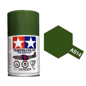 AS- 14 SPRAY OLIVE GREEN -  86514-paints-and-accessories-Hobbycorner