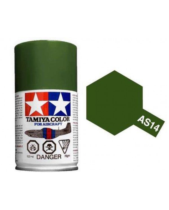 AS- 14 SPRAY OLIVE GREEN -  86514