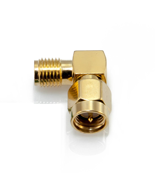 90 Degree Male to Female SMA Connector  -  1133