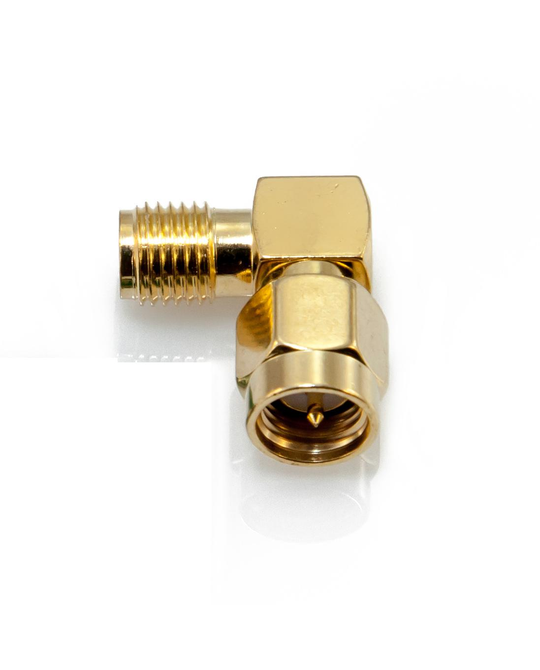 90 Degree Male to Female SMA Connector  -  1133