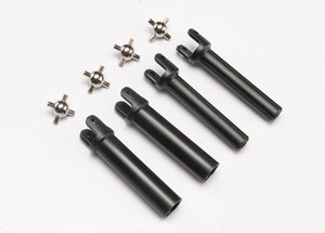 Half shafts heavy duty external splined 2, internal splined 2, metal u- joints 4 -  6850X-rc---cars-and-trucks-Hobbycorner