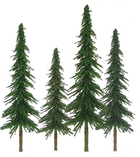 Spruce Tree Bulk Pack 4- 6" -  92027