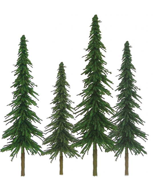 Spruce Tree Bulk Pack 4- 6" -  92027