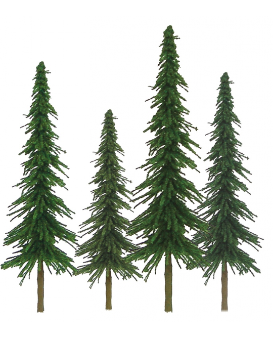 Spruce Tree Bulk Pack 4- 6" -  92027