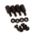 Black Polyamide Standoff Set 10mm -  1245