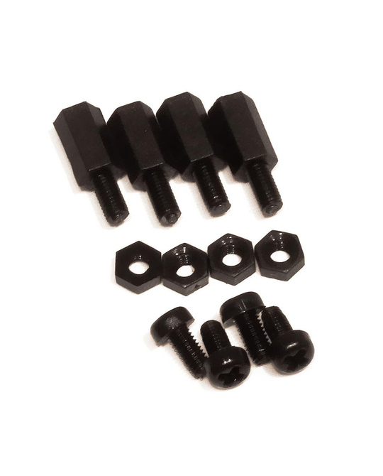 Black Polyamide Standoff Set 10mm -  1245