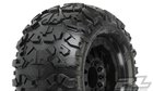 Rock Rage 3.8" (Traxxas Style Bead) All Terrain Tires Mounted -  1199- 13