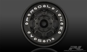 Titus 2.2" Black/Black Bead- Loc Front or Rear -  2713- 15-wheels-and-tires-Hobbycorner