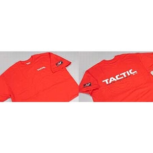 Tactic T- Shirt Red -  L -  TACZ102-apparel-Hobbycorner