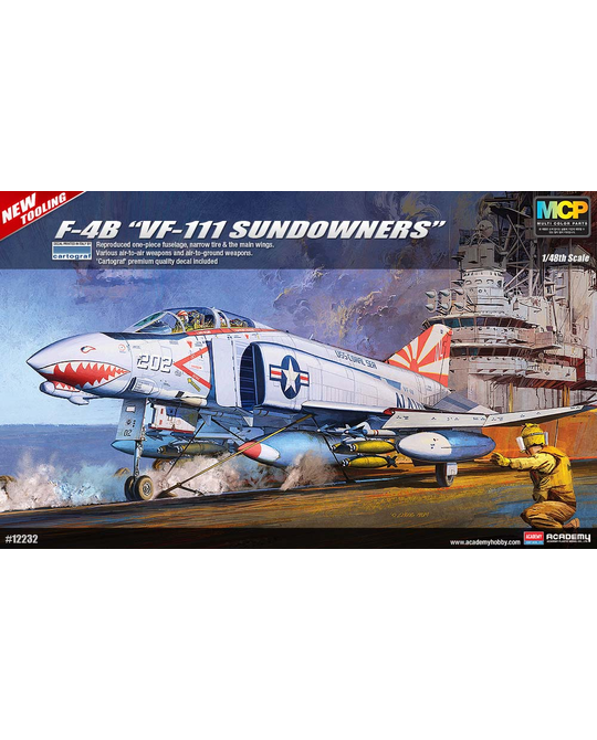 1- 48 F- 4B VF- 111 SUNDOWNERS  -  9- 12232