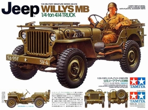 1- 35 Willies Jeep 1- 4Ton -  35219-model-kits-Hobbycorner