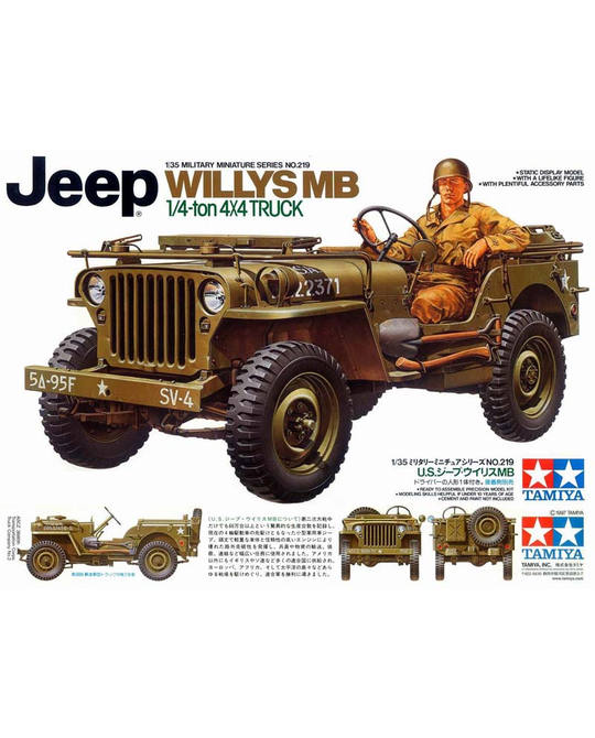 1- 35 Willies Jeep 1- 4Ton -  35219