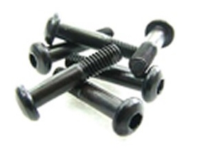 3 x 18mm Half Thread Button Head Screw (6) -  126318HBU-nuts,-bolts,-screws-and-washers-Hobbycorner