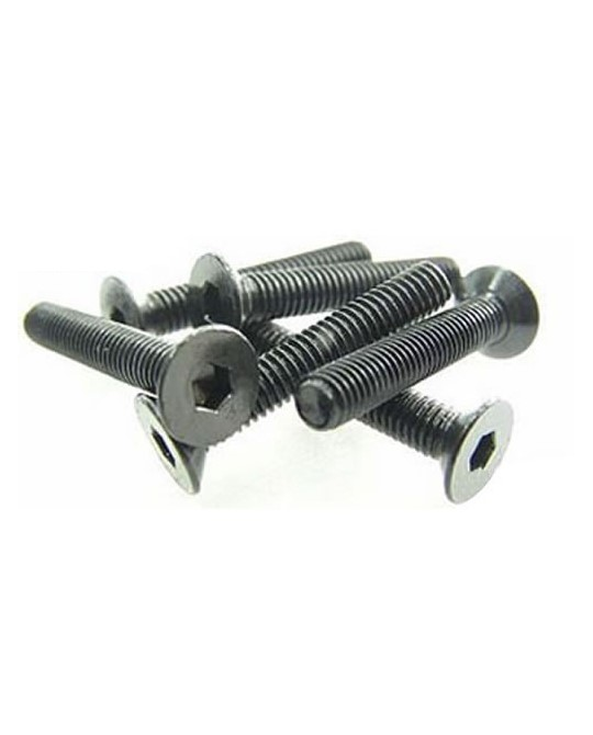 M3 x 20mm  Flat Head Screws (6 pcs) -  126320