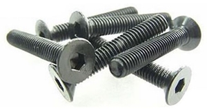 Screws  Flat Head -  Hex Allen -  M3 x 25mm (6 pcs) -  126325-nuts,-bolts,-screws-and-washers-Hobbycorner