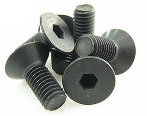 5 x 12mm Steel Flat Head Screw (6) -  126512-nuts,-bolts,-screws-and-washers-Hobbycorner