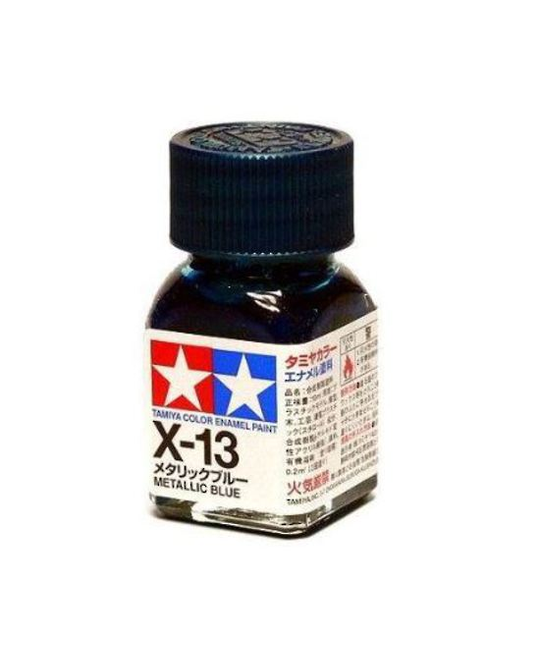 X13 Enamel Metallic Blue -  8013