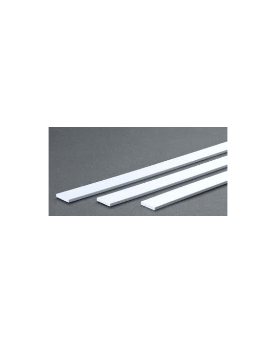 Styrene -  Strip -  2mm x 3.2mm (8) -  5- 166