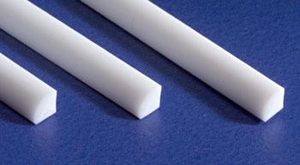 Styrene -  Quarter Round -  1mm (5) -  5- 247-building-materials-Hobbycorner