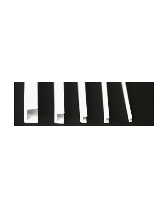 Styrene -  Channel -  35cm x 1.5mm (4) -  5- 261