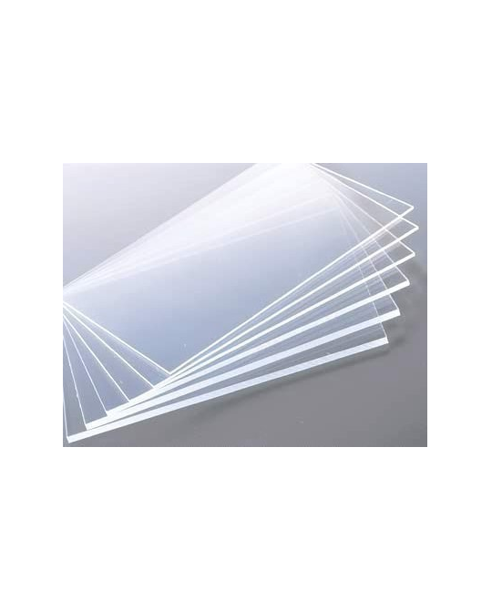 Styrene - Clear Sheet - 15cm x 29cm x .13mm (3)