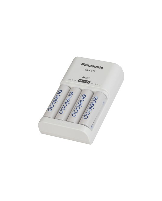 Ni- MH Battery Charger with 4 Eneloop Batteries -  MB3563