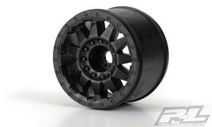 F- 11 3.8" (Traxxas Style Bead) Black 1/2" Offset 17mm Wheels -  2742- 03-wheels-and-tires-Hobbycorner