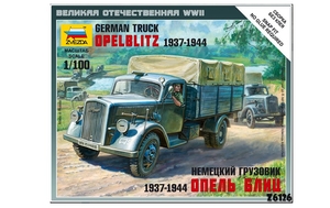 1- 100 GERMAN 3t TRUCK -  Z6126-model-kits-Hobbycorner