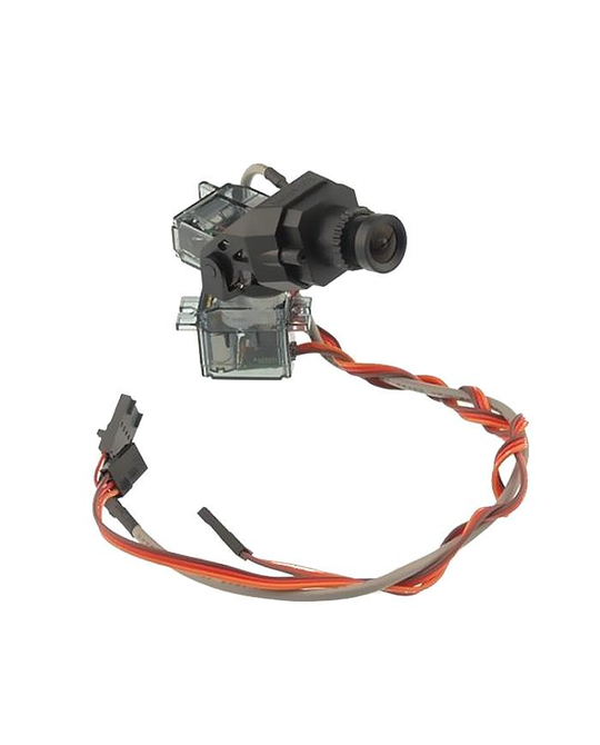 FatShark 700TVL WDR CMOS Camera on Pan/Tilt -  2953