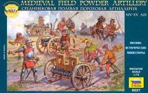 1/72 MEDIEVAL POWDER ARTILLERY - 8027-model-kits-Hobbycorner