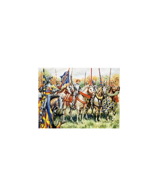 1/72 FRENCH WARRIORS 100 YR WAR - 1-6026