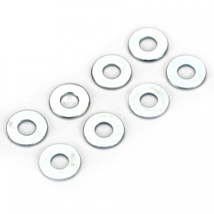 2mm Flat Washers (8) - 2107-nuts,-bolts,-screws-and-washers-Hobbycorner