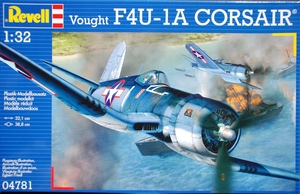 1/32 Vought F4U-1D Corsair - 04781-model-kits-Hobbycorner